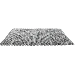 Wenko Badteppich Urdu Grau 60 x 90 cm Mit Melagne-Effekt