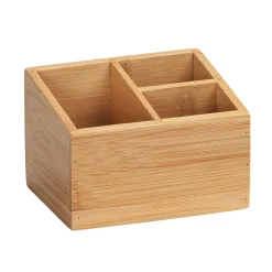 Wenko Bambus Organizer Terra 3 Fächer 2er Set