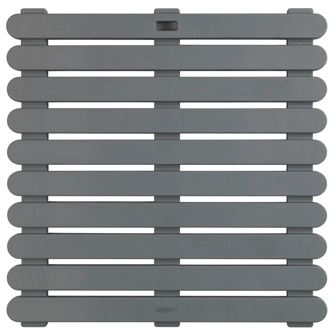 Wenko Duschmatte Indoor und Outdoor Grau 55 x 55 cm