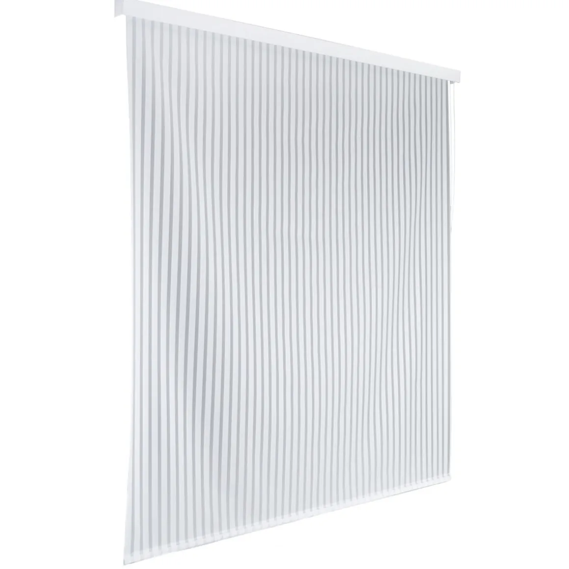 Wenko Duschrollo 128 x 240 cm schnelltrocknendes Rollo für Dusche und Badewanne