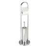 Wenko Exclusiv Stand WC-Garnitur Vasto Edelstahl rostfrei