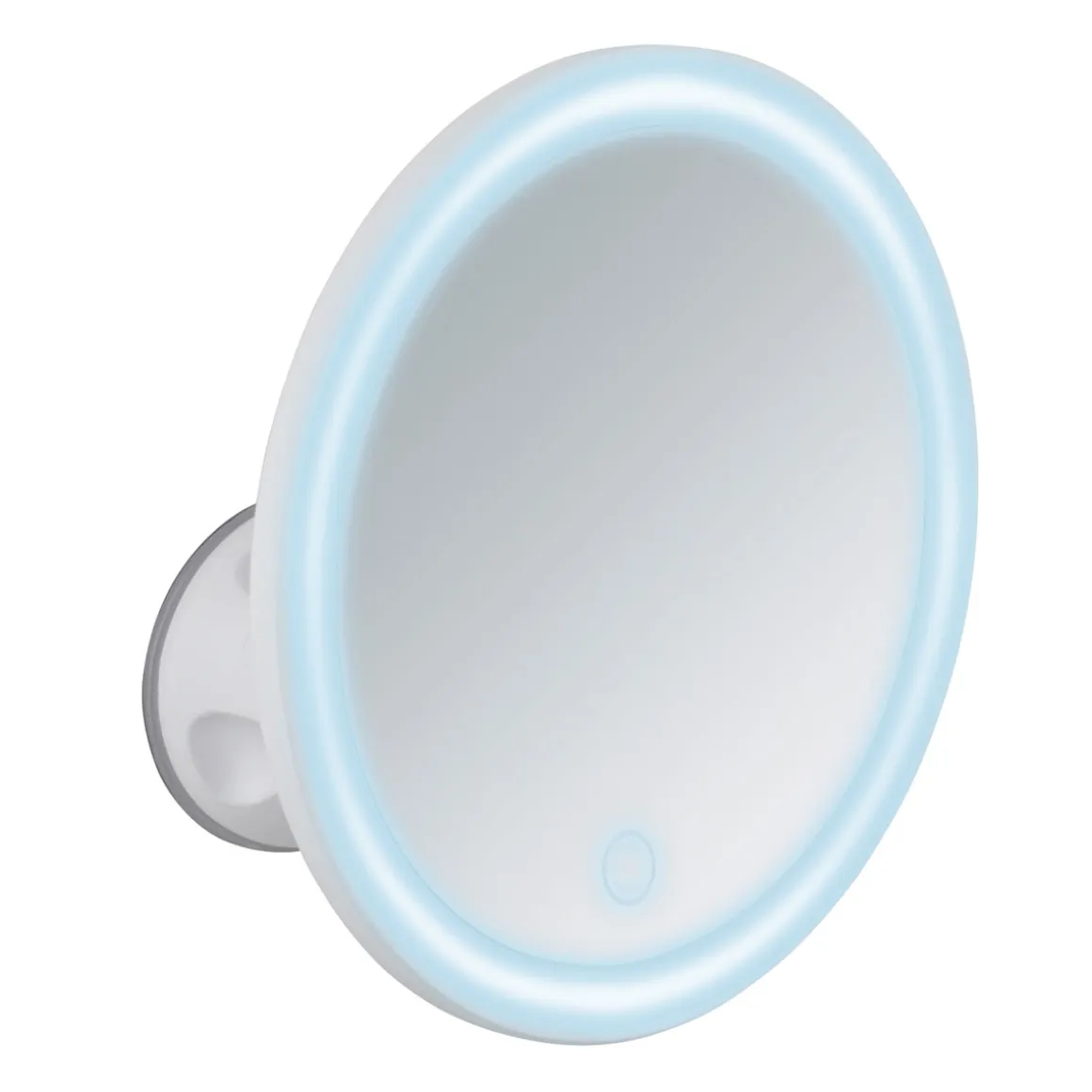 Wenko LED-Wandspiegel Isola mit Saugnapf 5-fach Vergrößerung