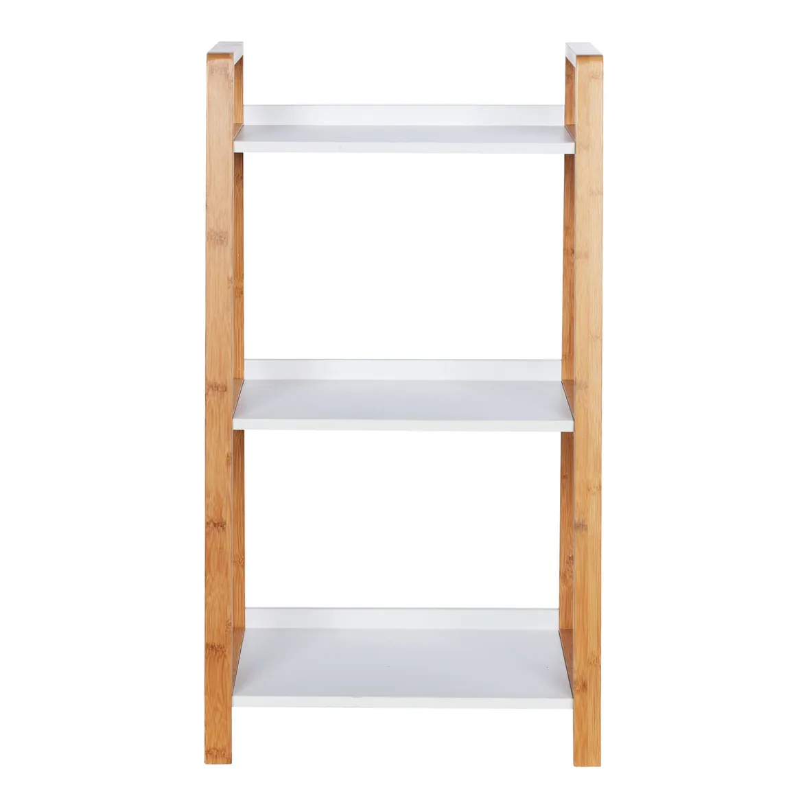 Wenko Regal Finja aus Bambus mit 3 Etagen 43 x 76 x 36 cm