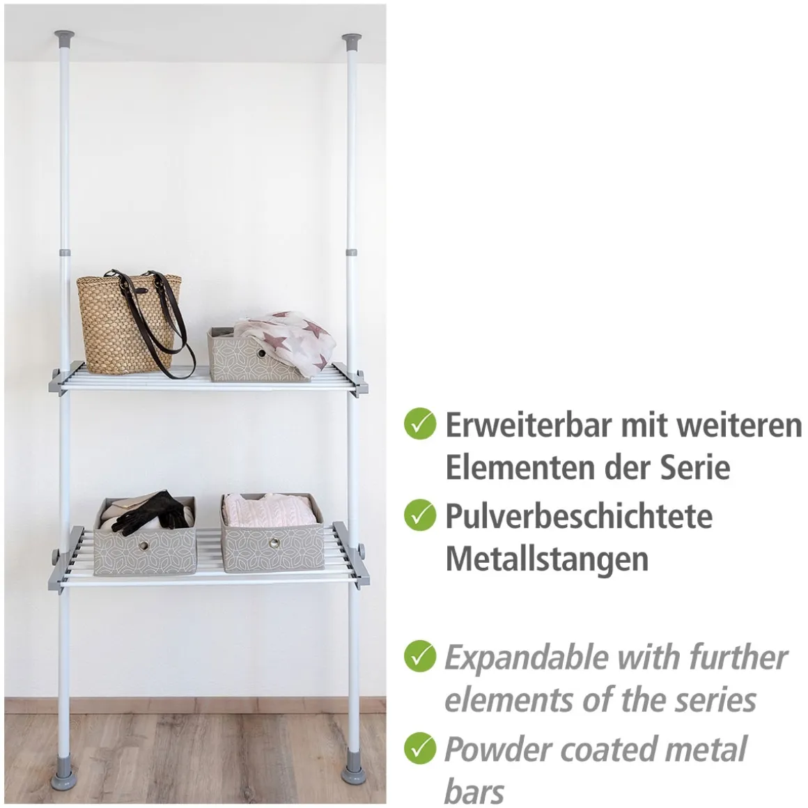 Wenko Regalboden Herkules 73-120 cm