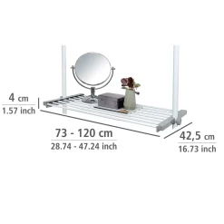 Wenko Regalboden Herkules 73-120 cm