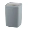 Wenko Schwingdeckeleimer Barcelona L Grau Spezialkunststoff absolut bruchsicher 8,5 L