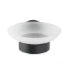 Wenko Seifenablage Bosio Edelstahl Black matt rostfrei