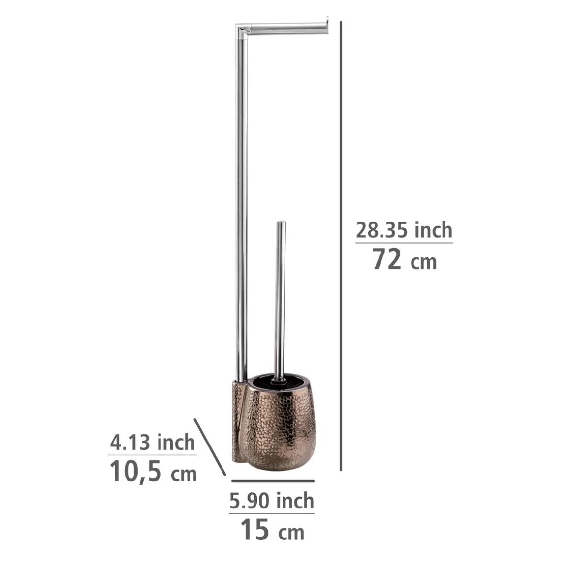 Wenko Stand WC-Garnitur Marrakesh Keramik