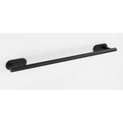 Wenko Turbo-Loc Edelstahl Badetuchstange Uno Orea Black Matt Handtuchstange Befestigen ohne bohren