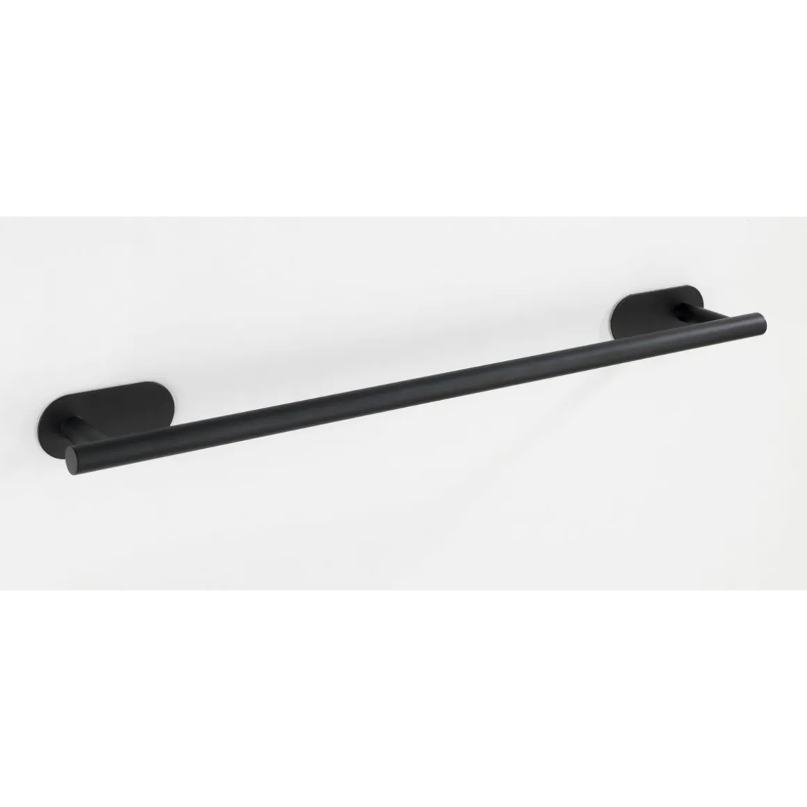 Wenko Turbo-Loc Edelstahl Badetuchstange Uno Orea Black Matt Handtuchstange Befestigen ohne bohren