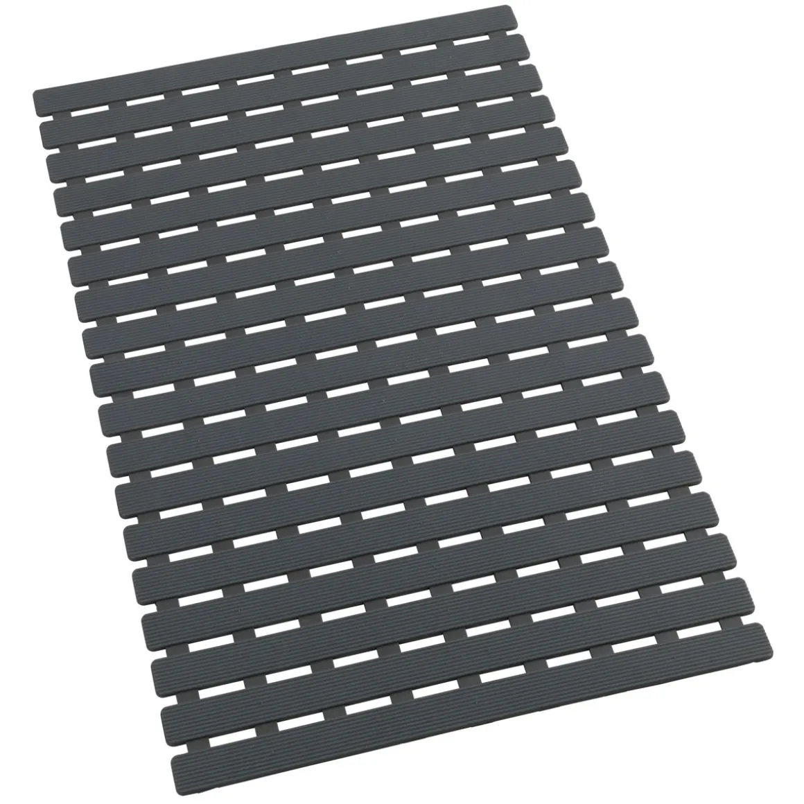 Wenko Wanneneinlage Arinos Grau 63 x 40 cm