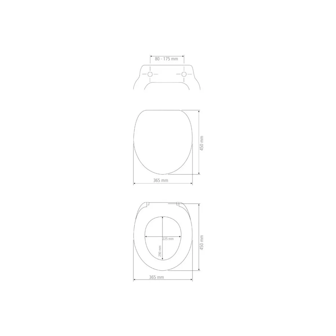 Wenko WC-Sitz Polar mit Hochglanz-Oberfläche Toilettensitz mit Absenkautomatik Schnellbefestigung aus bruchstabilem Thermoplast