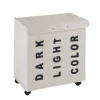 Wenko Wäschesammler Trivo Beige Wäschekorb 116 l