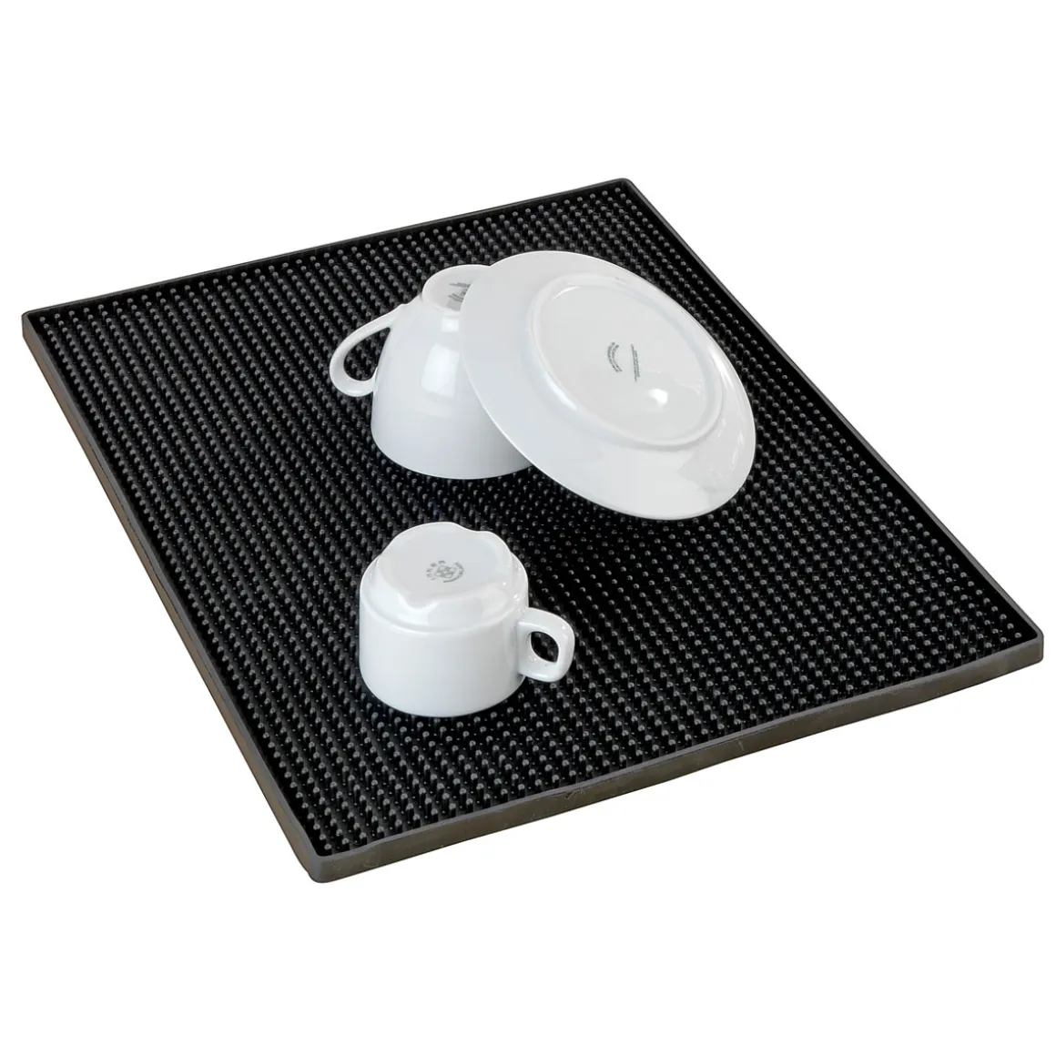 Wenko Abtropfmatte Maxi grau 40 x 30 cm