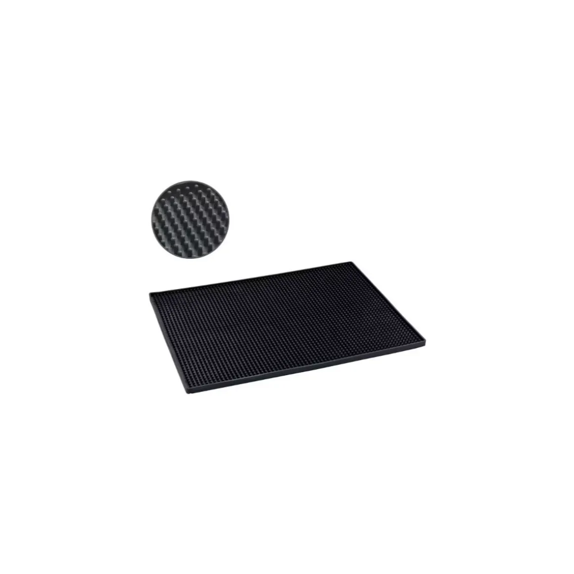 Wenko Abtropfmatte Mod. Maxi 40 x 30 cm, schwarz