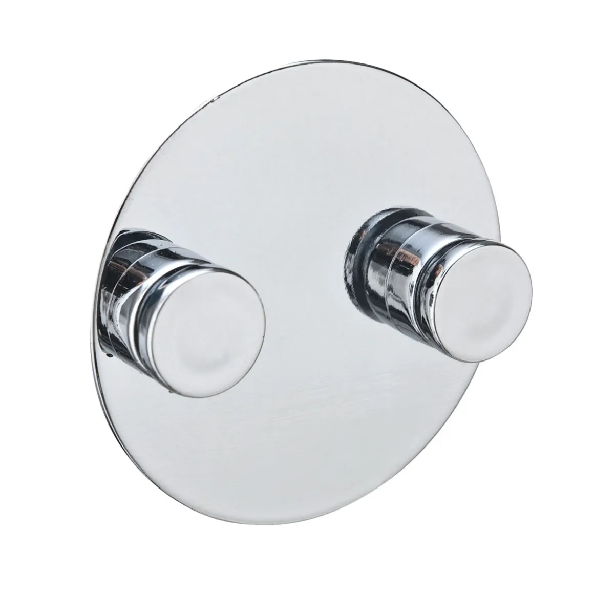 Wenko Adapter Duo Chrom Befestigen ohne bohren Turbo-Loc