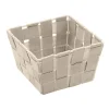 Wenko Aufbewahrungskorb Adria beige quadratisch