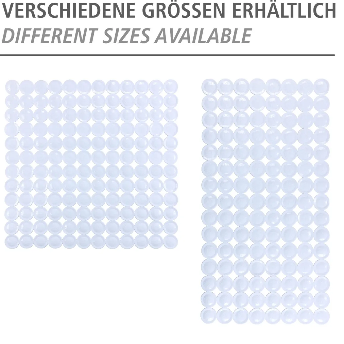 Wenko Duscheinlage Belem weiß 54 x 54 cm