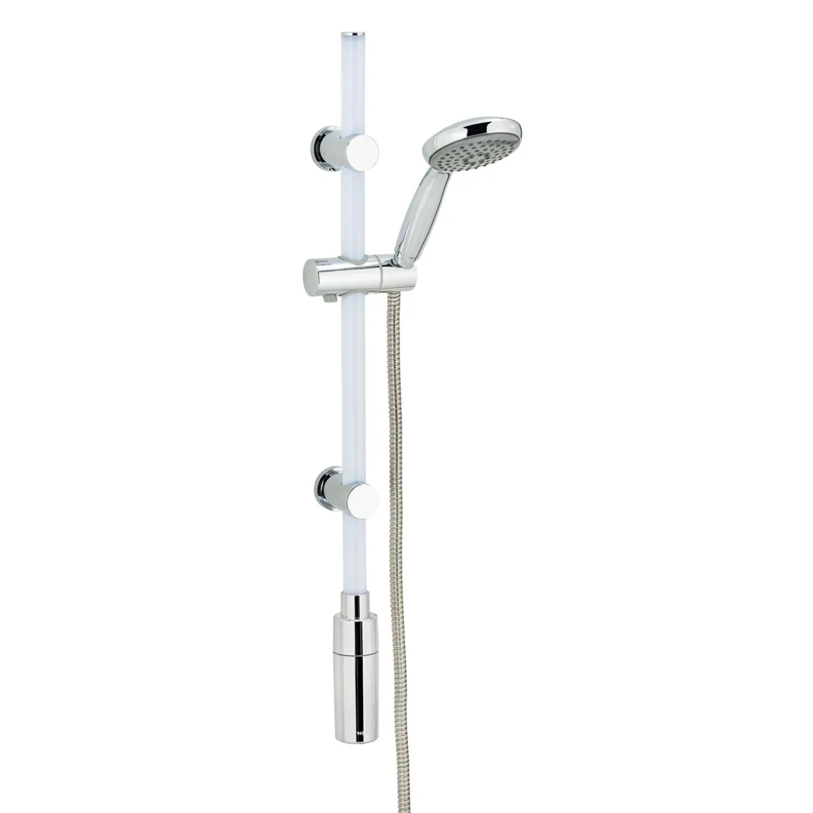 Wenko Duschstangen-Set LED beleuchtet 74 cm