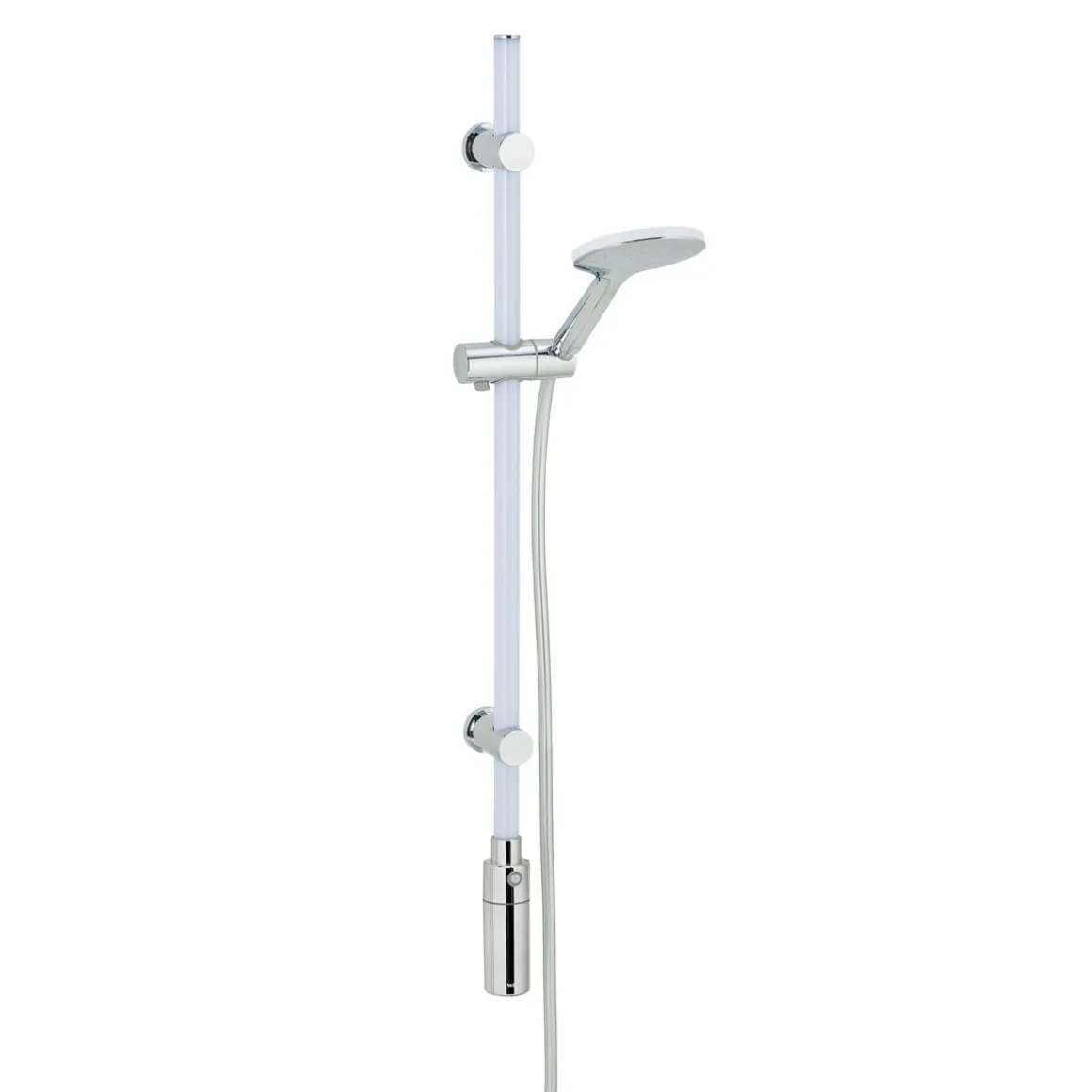 Wenko Duschstange-Set LED beleuchtet 94 cm