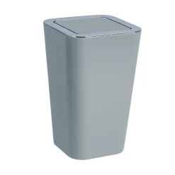 Wenko Schwingdeckeleimer Candy grau 6 L
