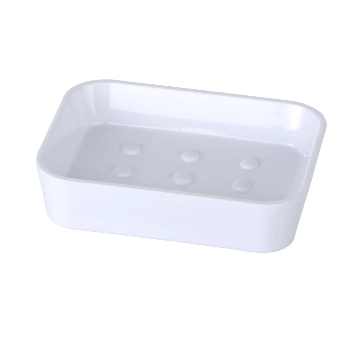 Wenko Seifenablage Candy weiß 12 x 3 x 9 cm