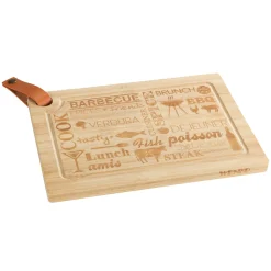 Wenko Steakbrett Bambus L 39,5 x 28 cm