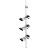 Wenko Teleskop Dusch-Regal Line mit 3 Ablagen