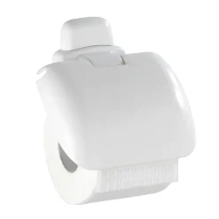 Wenko Toilettenpapierhalter Pure mit Deckel