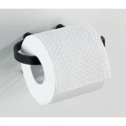 Wenko Toilettenpapierhalter Classic Plus schwarz