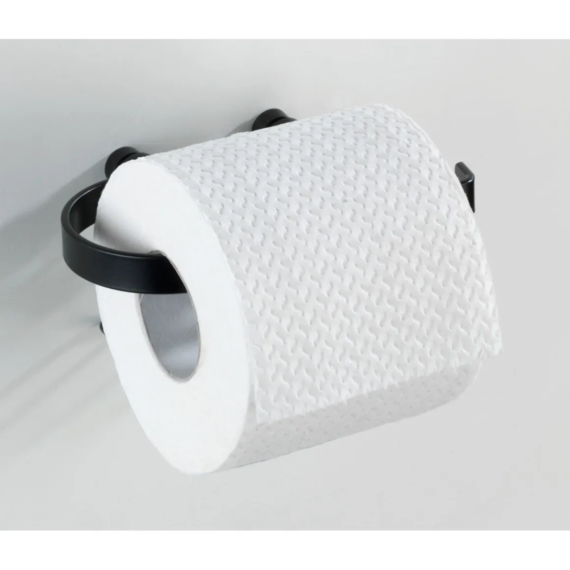 Wenko Toilettenpapierhalter Classic Plus schwarz