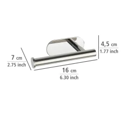 Wenko Turbo-Loc Toilettenpapierhalter Orea Shine