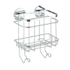 Wenko Turbo-Loc Wandkorb mit Haken