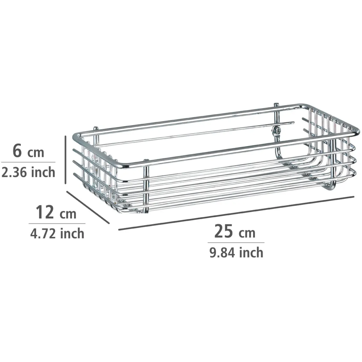 Wenko Universalablage Milano chrom