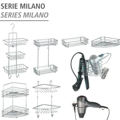 Wenko Universalablage Milano chrom