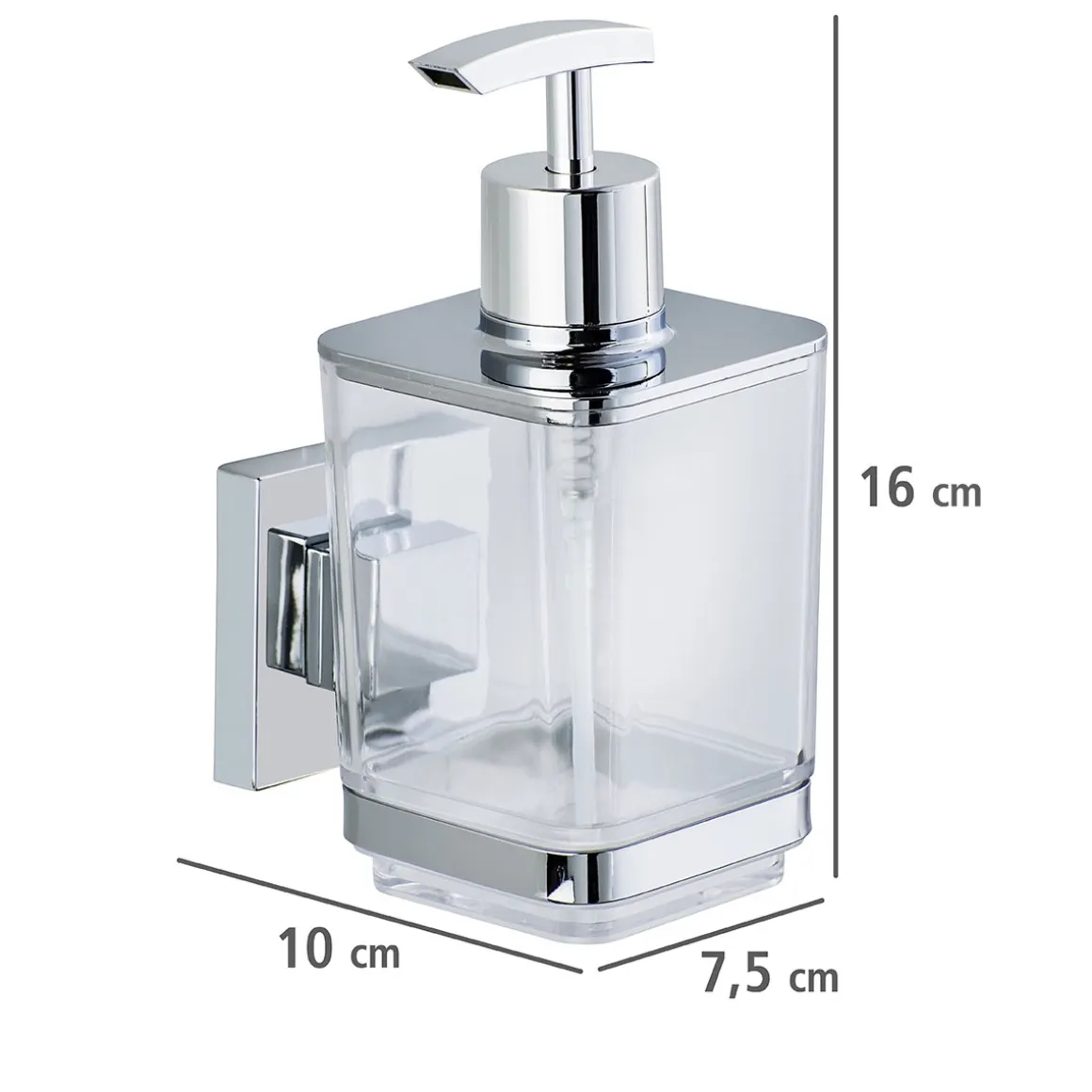 Wenko Vacuum-Loc Seifenspender Quadro