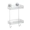 Wenko Vacuum-Loc Wandregal 2 Etagen