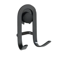 Wenko Wandhaken Classic Plus schwarz 2er Set