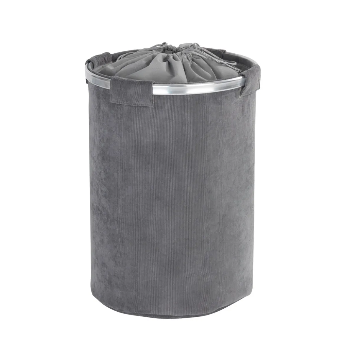 Wenko Wäschesammler Cordoba grau 68 l