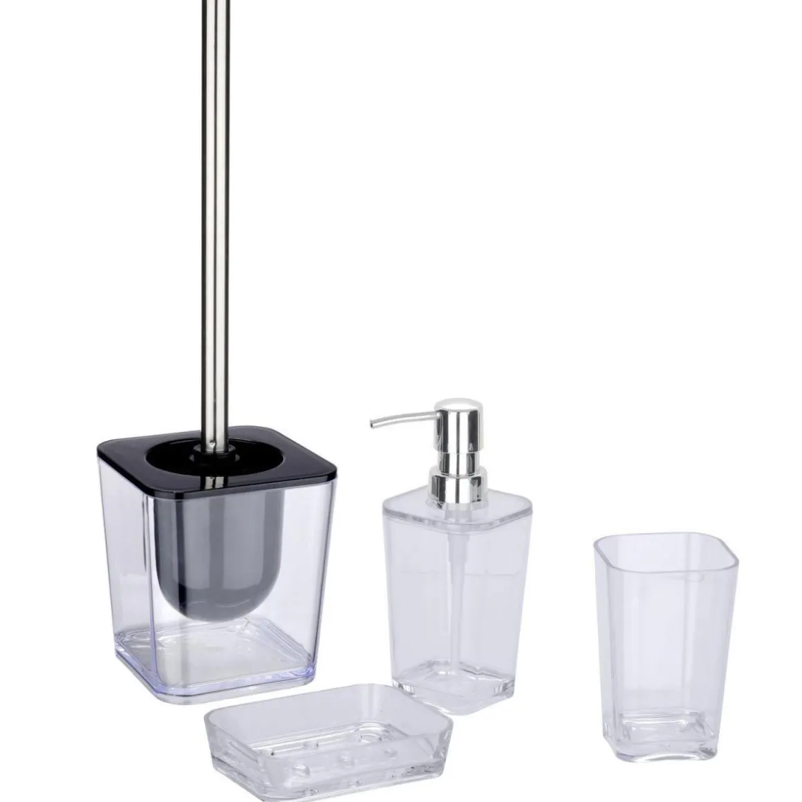 Wenko Zahnputzbecher Candy transparent