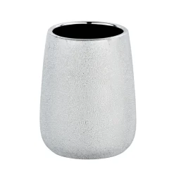 Wenko Zahnputzbecher Glimma silber