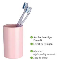 Wenko Zahnputzbecher Polaris rose
