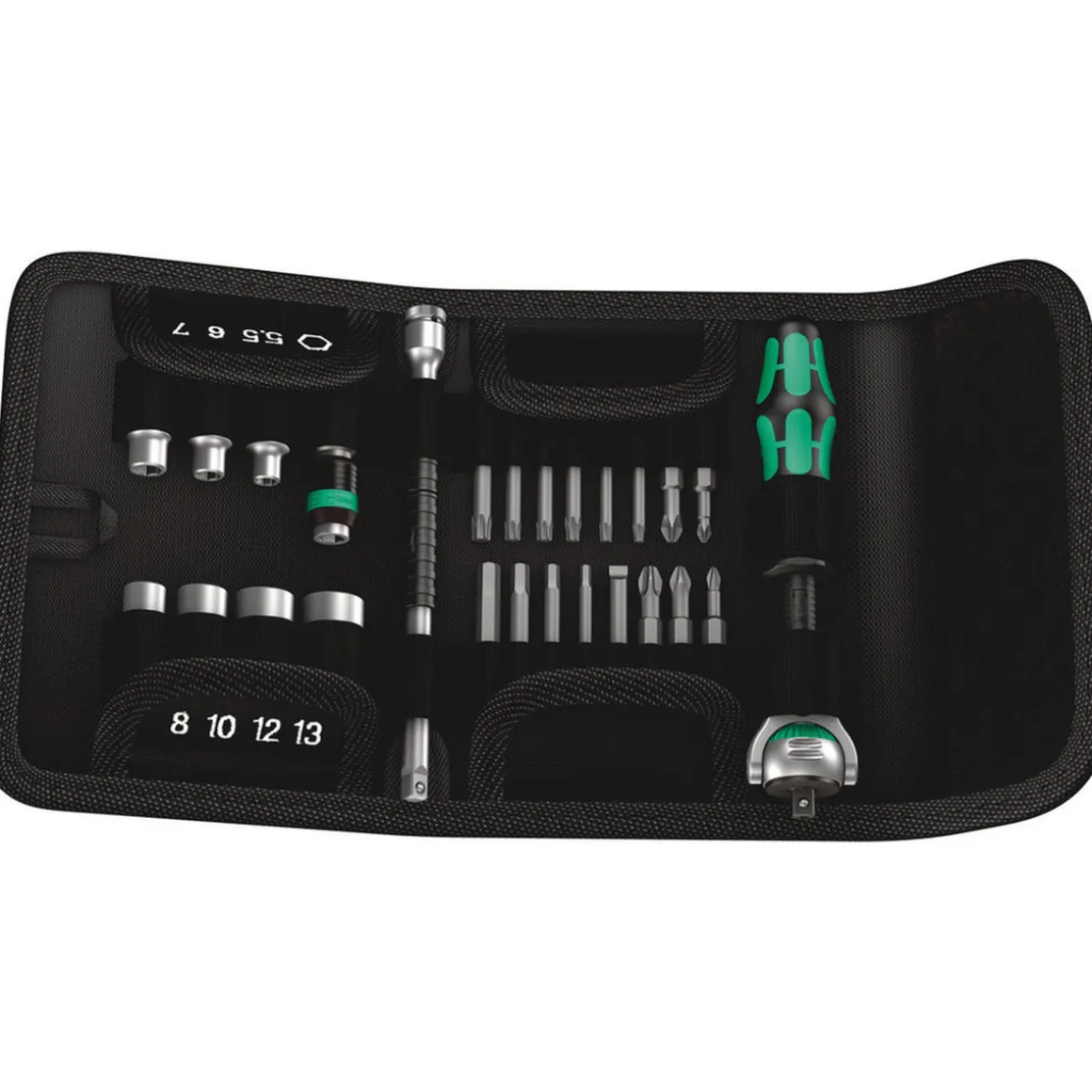 Wera Bit-Set Kraftform Kompakt Zyklop Speed 1/4"