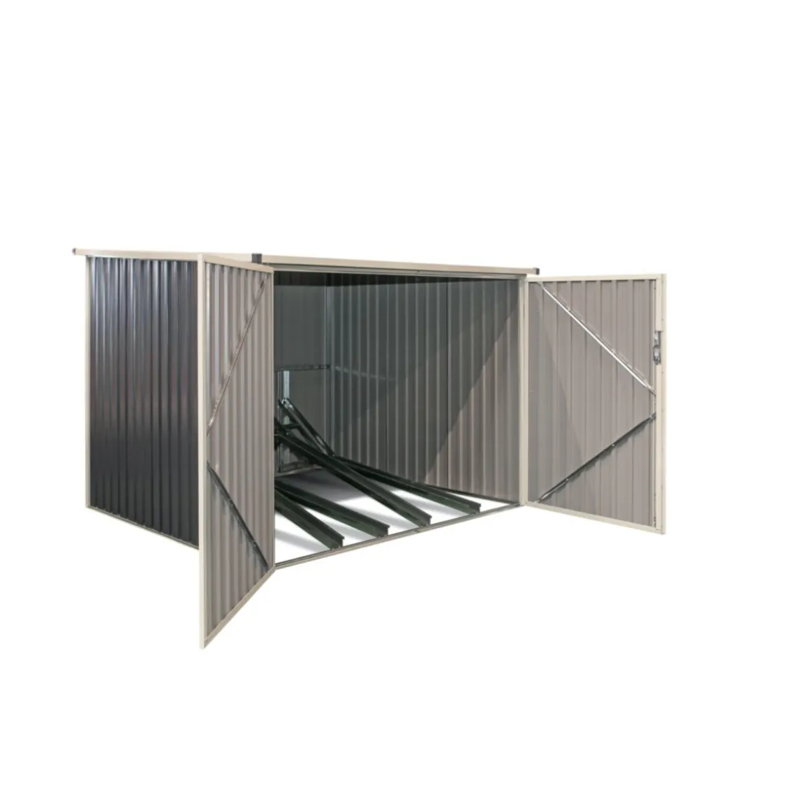 Westmann Fahrradgarage und Gartenbox 190x202,5x158cm