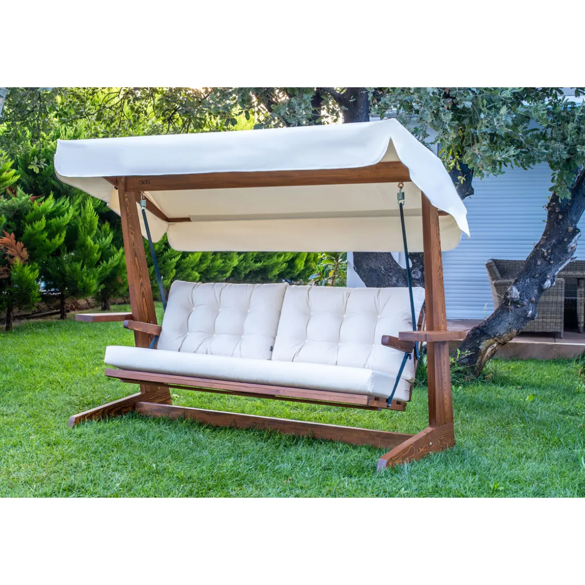 Westmann Hollywoodschaukel Viva 2400 115x237x175cm Beige