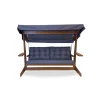 Westmann Hollywoodschaukel Viva 2400 115x237x175cm Anthrazit