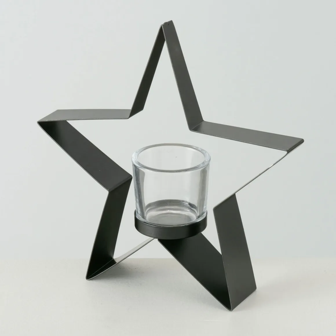 Windlicht Naos Stern Höhe 32 cm Eisen pulverbeschichtet Mehrfarbig