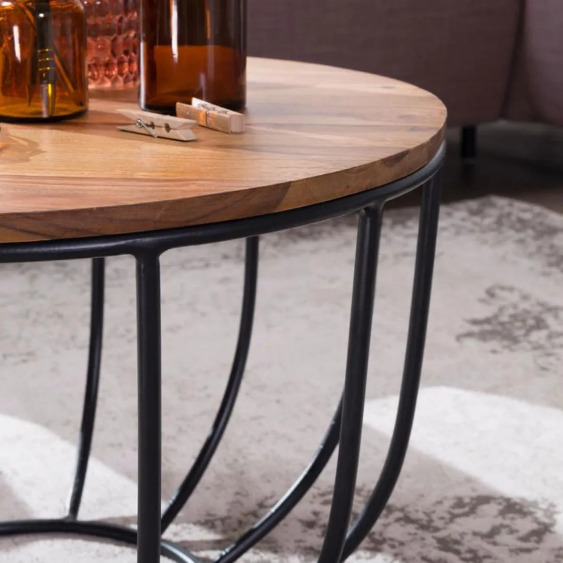 Wohnling Couchtisch „Manora“, Braun