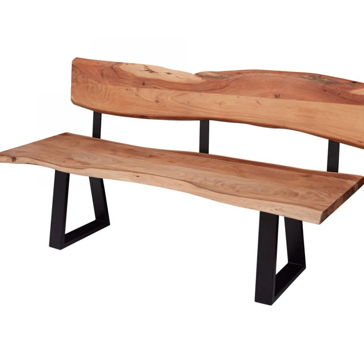 Wohnling Esszimmerbank „Gaya“ 160x83,5x60 cm, Akazie