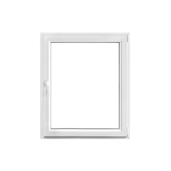 Wohnraumfenster Q 71 Premium Serie 3-Fach Verglasung 75 x 120 weiß DR